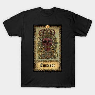 Emperor. Eternal Bones Tarot (Colorful) T-Shirt